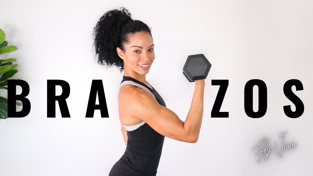 EJERCICIOS PARA BRAZOS EN CASA  [ Biceps, Triceps, Hombros y Espalda] CARDIO ABS | Rutina Completa