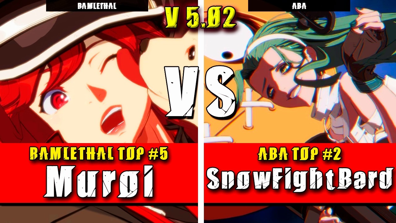 GGST | Muroi (Ramlethal) VS SnowFightBard (ABA) | Guilty Gear Strive High level gameplay