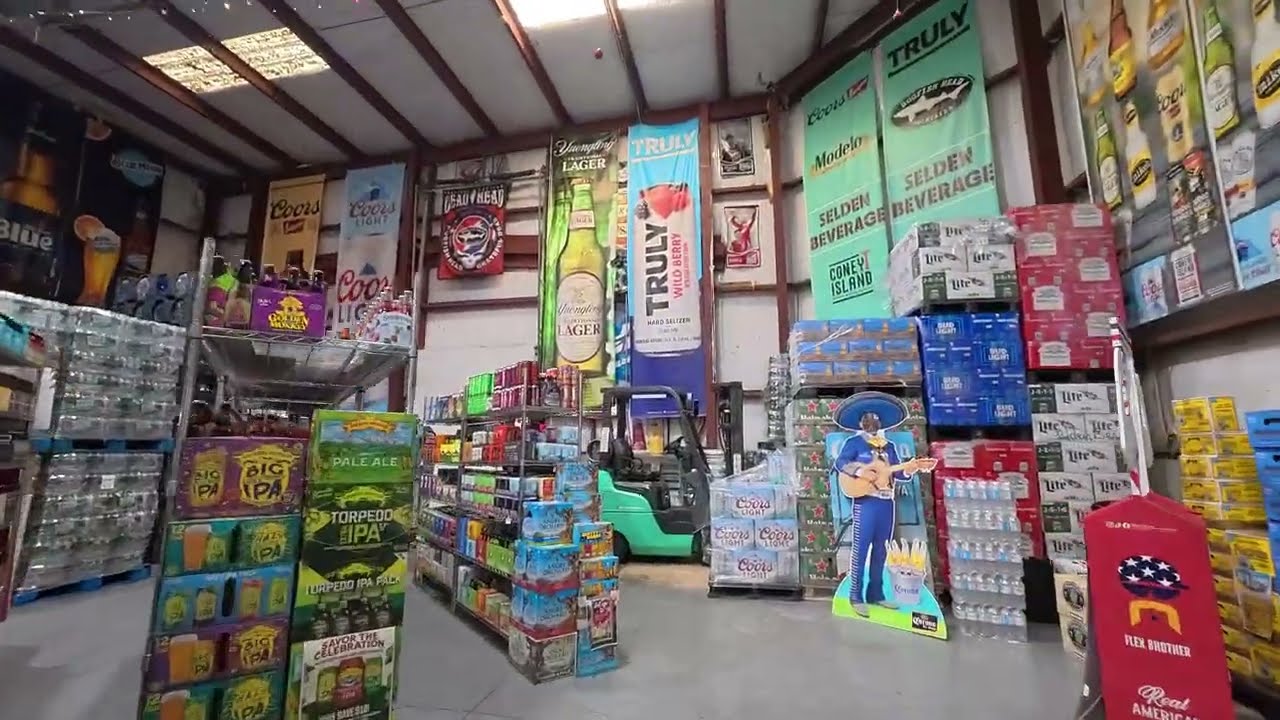 Shopping at Selden Beverage Center in Selden NY - FPV (No Commentary)