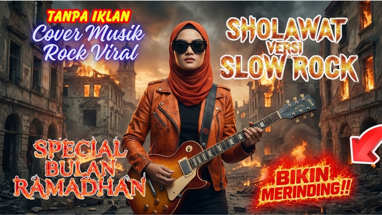 🛑 FULL ALBUM  SHOLAWAT PEMBUKA REZEKI, COVER VERSI SLOW ROCK 💥 SPESIAL BULAN RAMADHAN 2026 ‼️