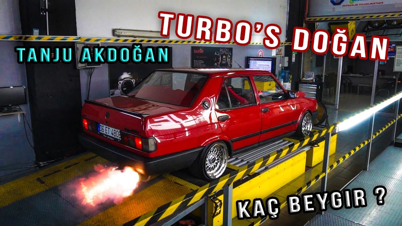 Tanju AKDOĞAN Turbo Tofaş'ı Dynoya Soktuk! Kaç HP? | HARUN TAŞTAN