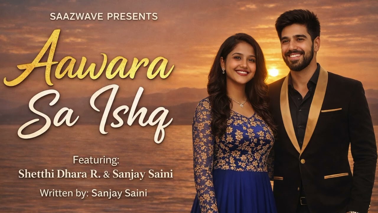 Awara Sa Ishq | Romantic Hindi Song | Shetthi Dhara R. & Sanjay Saini | Saazwave