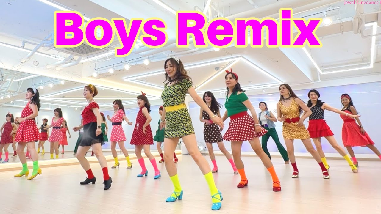 Boys Remix Linedance/ High Beginner/ 보이스 리믹스 라인댄스/ JLDK 토요오전동호회
