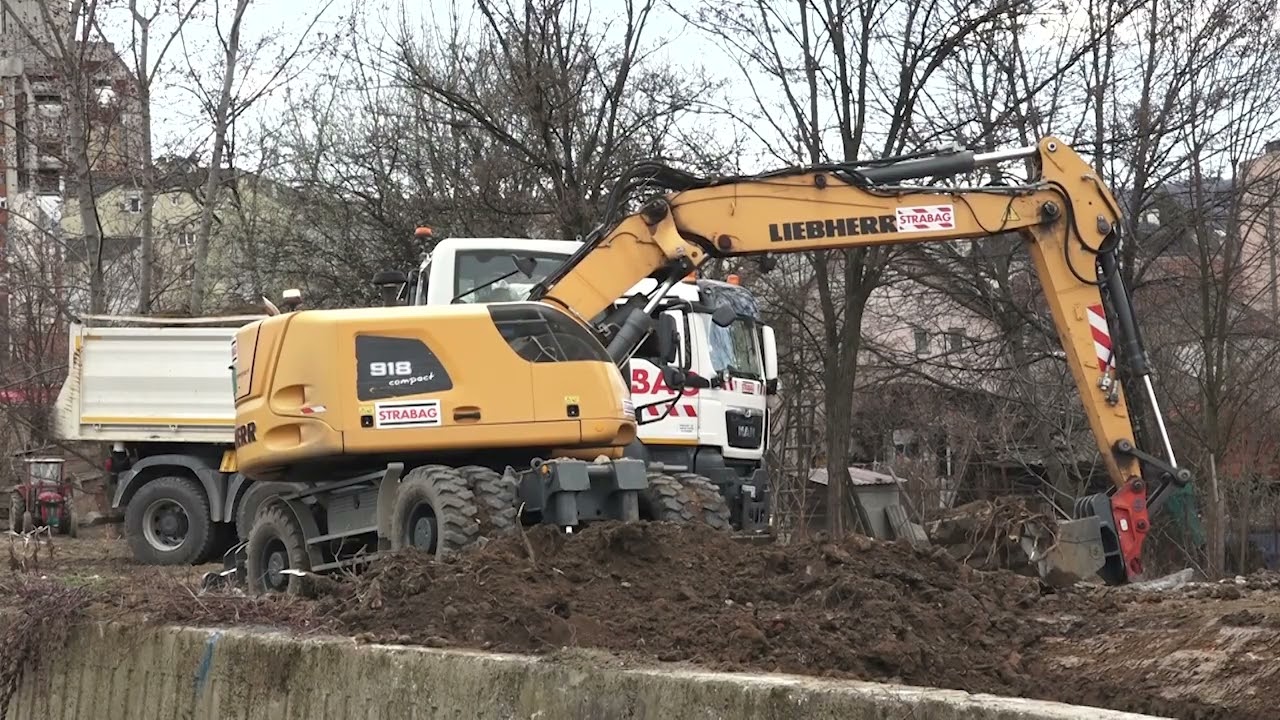 ČAČAK 14.03.2025. Loznička reka dobija most kod bulevara Vojvode Putnika