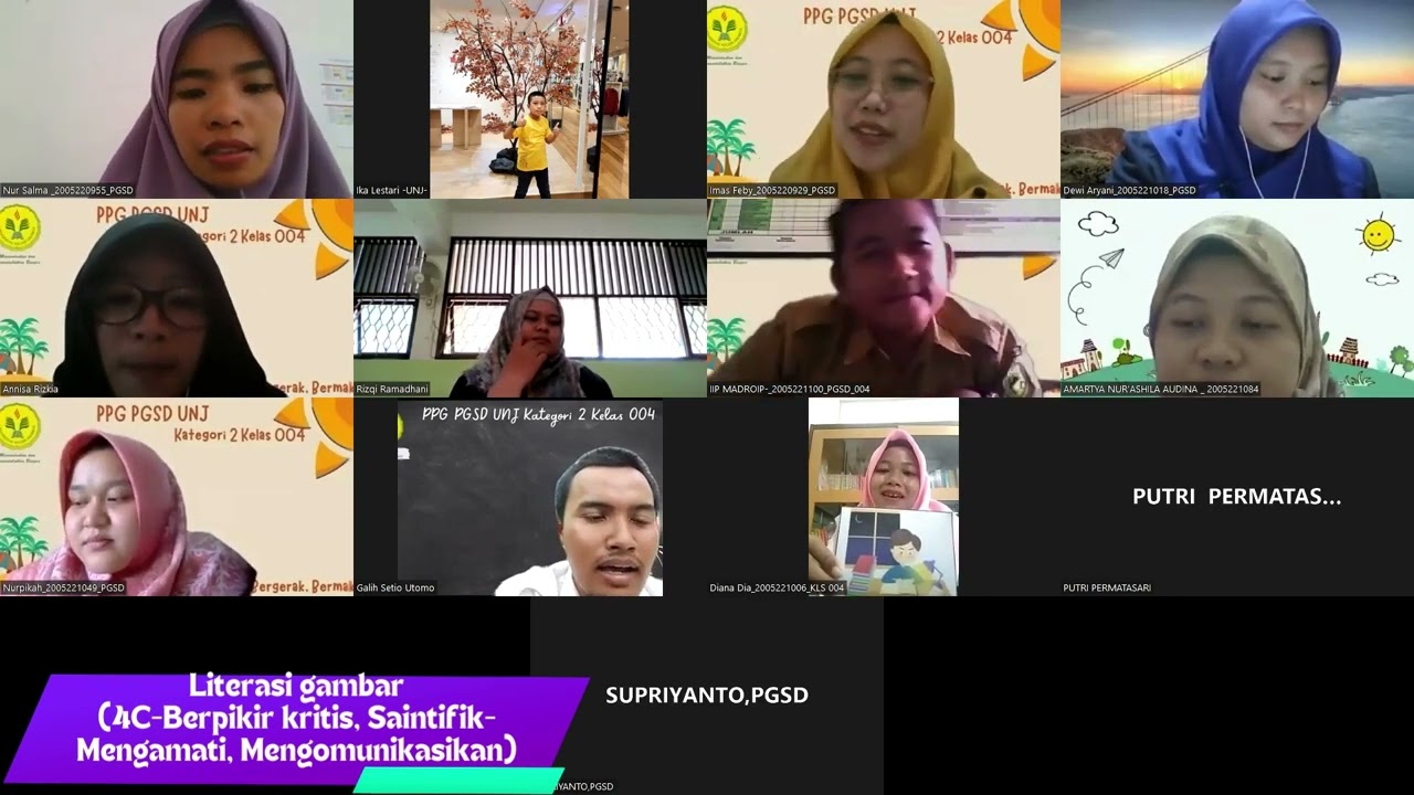 Peer Teaching PPG Daljab Kategori 2 Tahun 2022