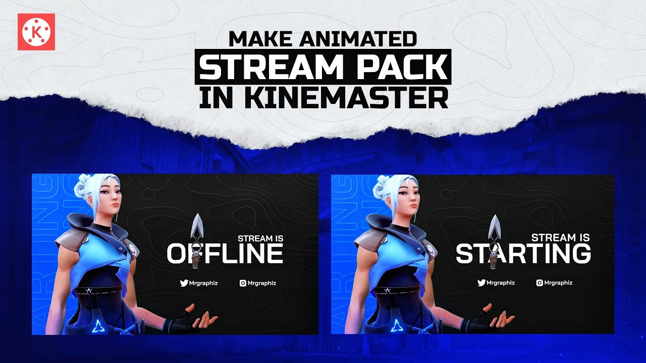 Make Professional Stream Package In Kinemaster l Kinemaster Tutorial