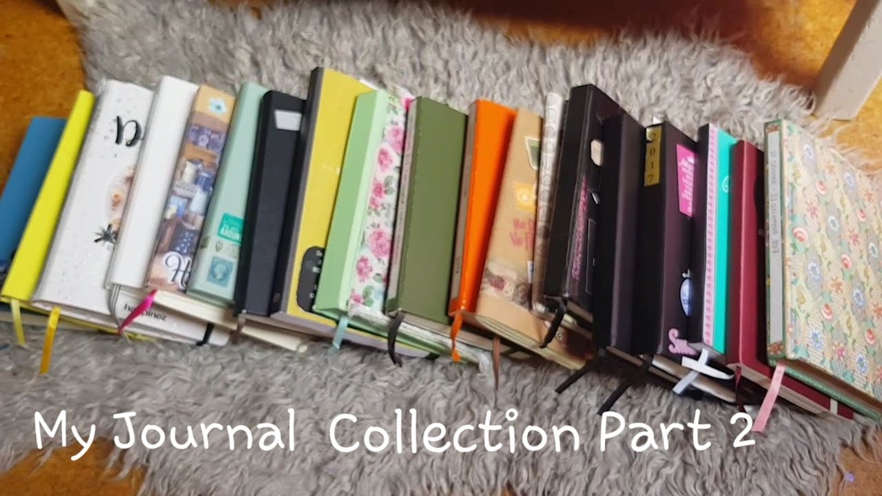 Journal Collection PART 2// Journal Flip Through // 2017-2018