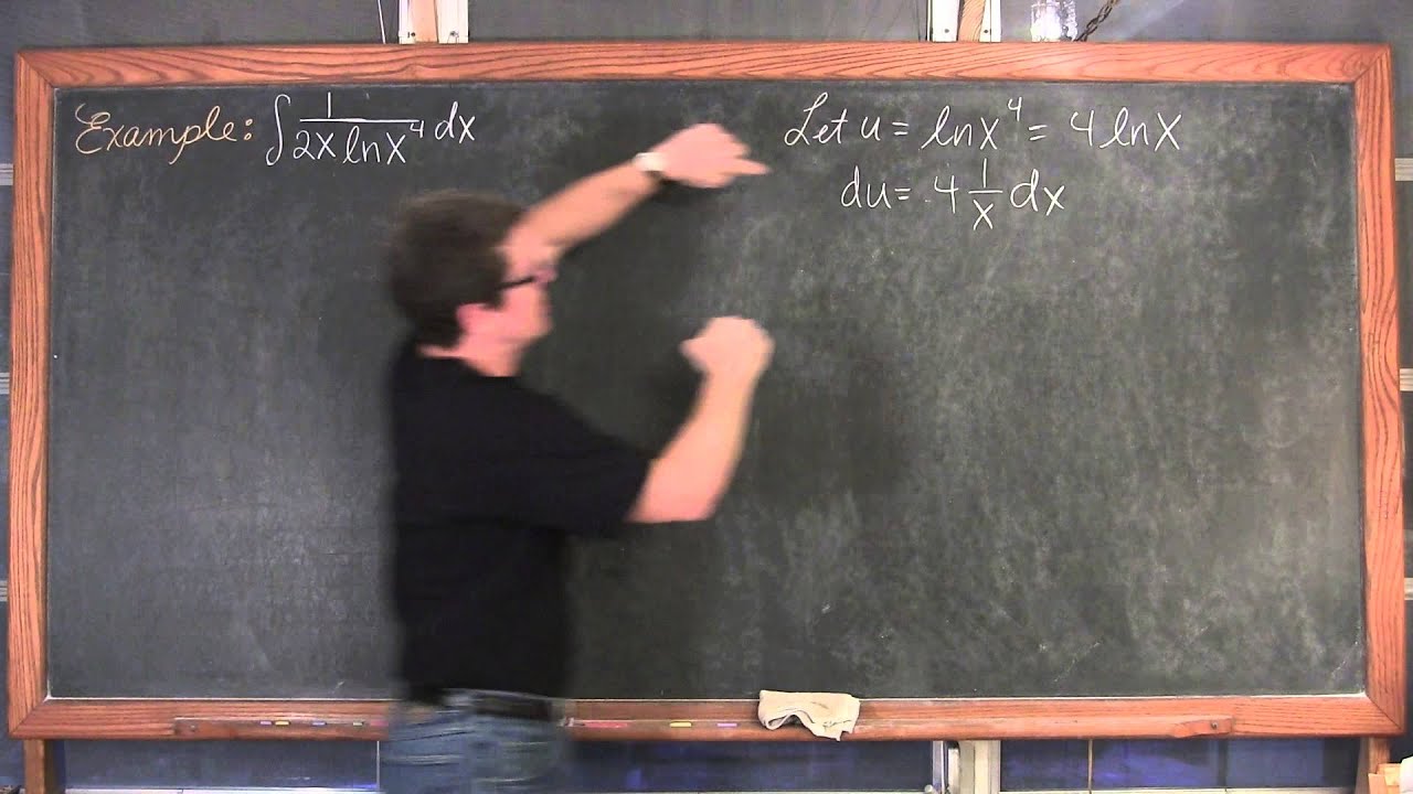 Integrating Natural Logarithm Function Calculus 1 AB