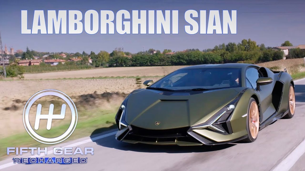 Lamborghini Sian: Vicki's Test Drive | Fifth Gear Recharged