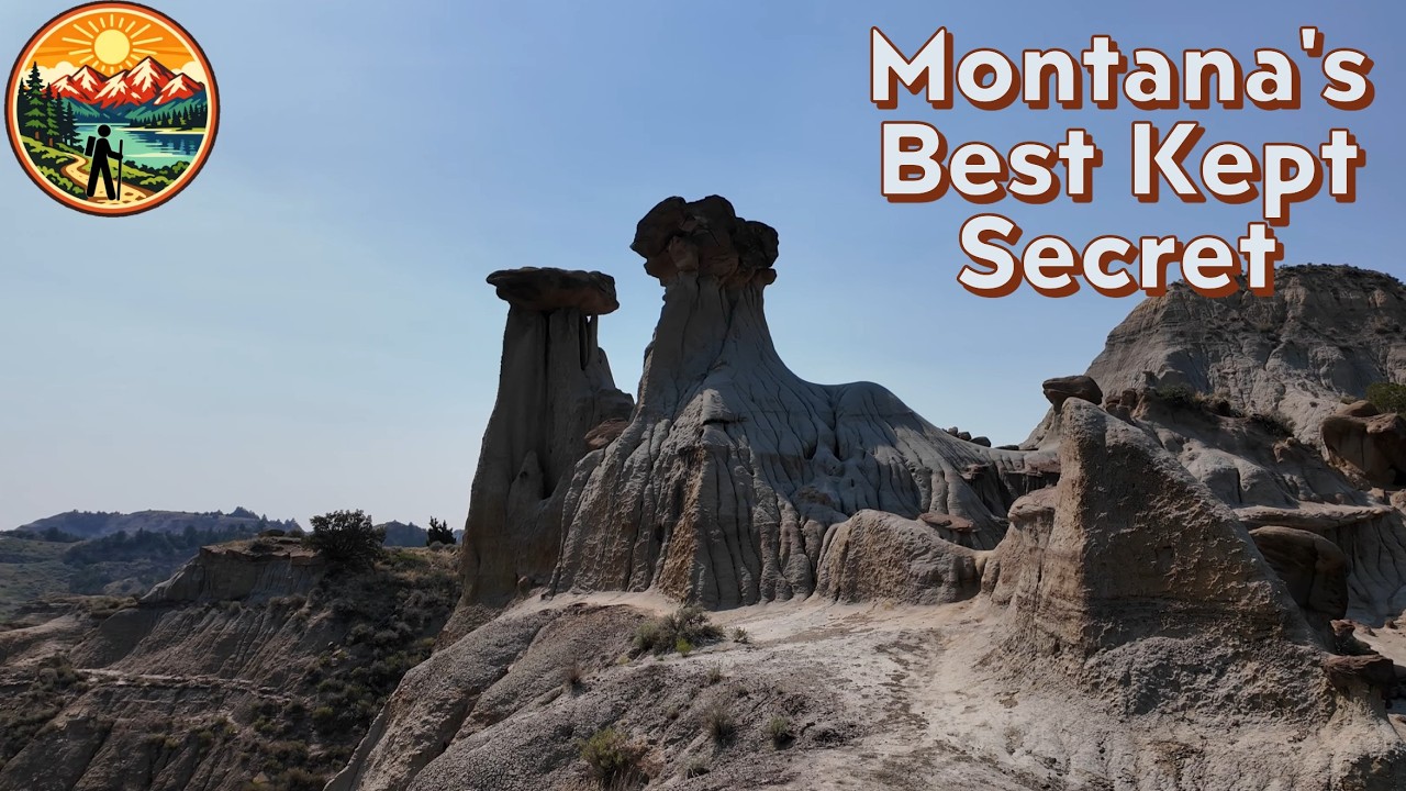 Twin Sisters and Switchback Trail | Makoshika State Park | Dirt Path Exploration