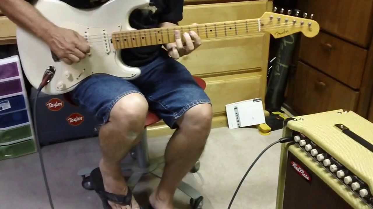 Claudio Martin plays a Red Plate BlackVerb Tweed Amplifier