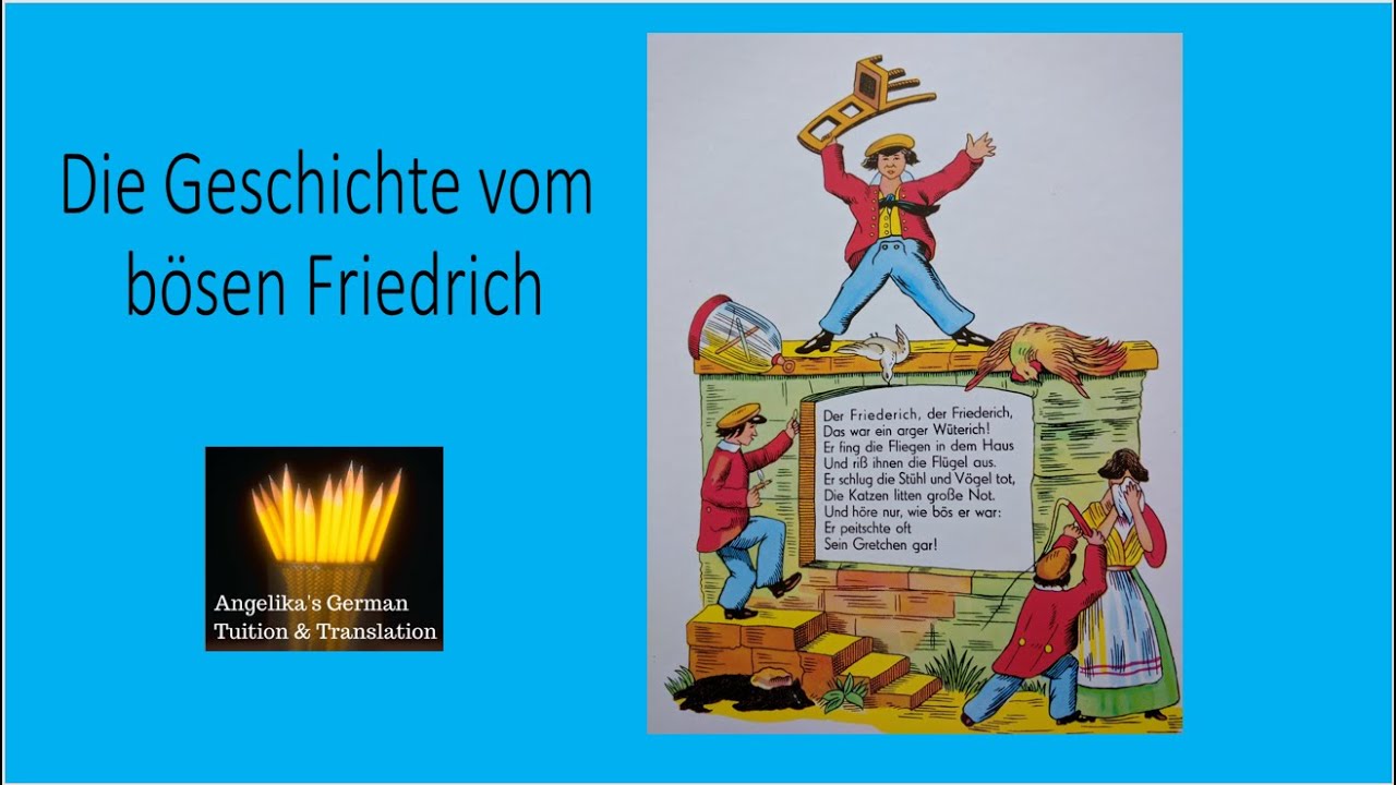 Die Geschichte von bösen Friederich #Struwwelpeter