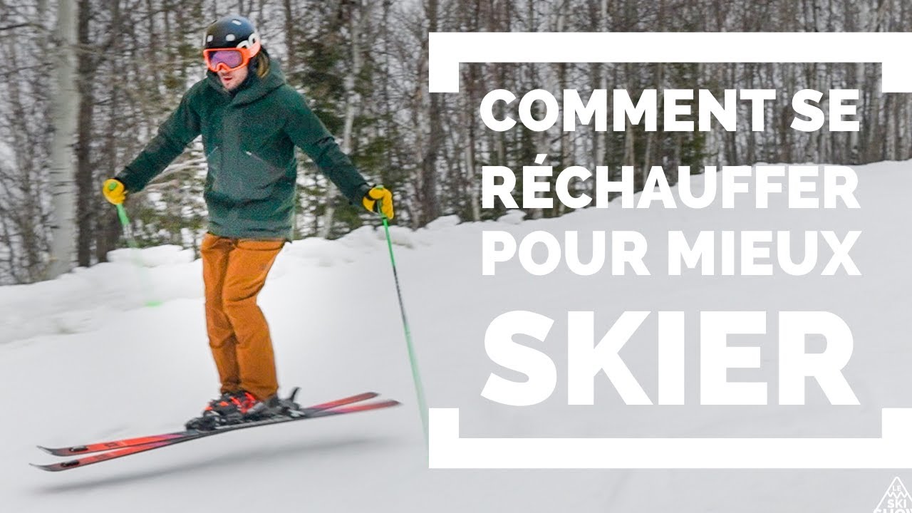 Comment bien s'échauffer pour skier sans se blesser ?!