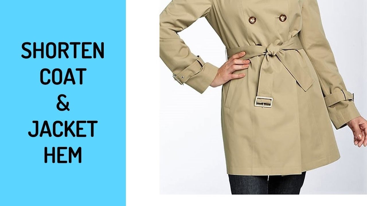 Shorten Coat & Jacket Hem