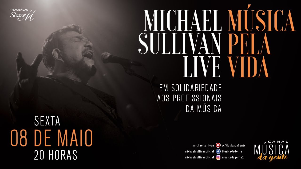 Live Música pela Vida com Michael Sullivan