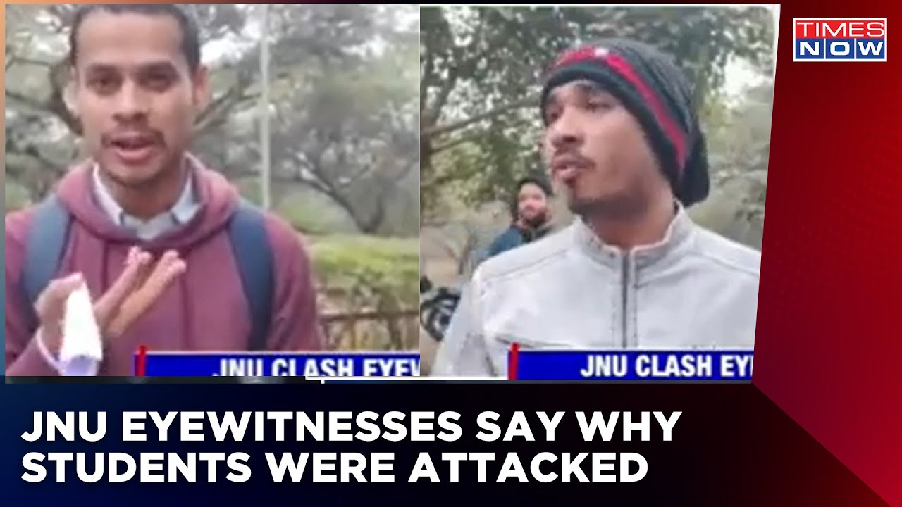 JNU Eyewitnesses Share The Story Of Violence, Say - Student Was Attacked Because Of His Religion