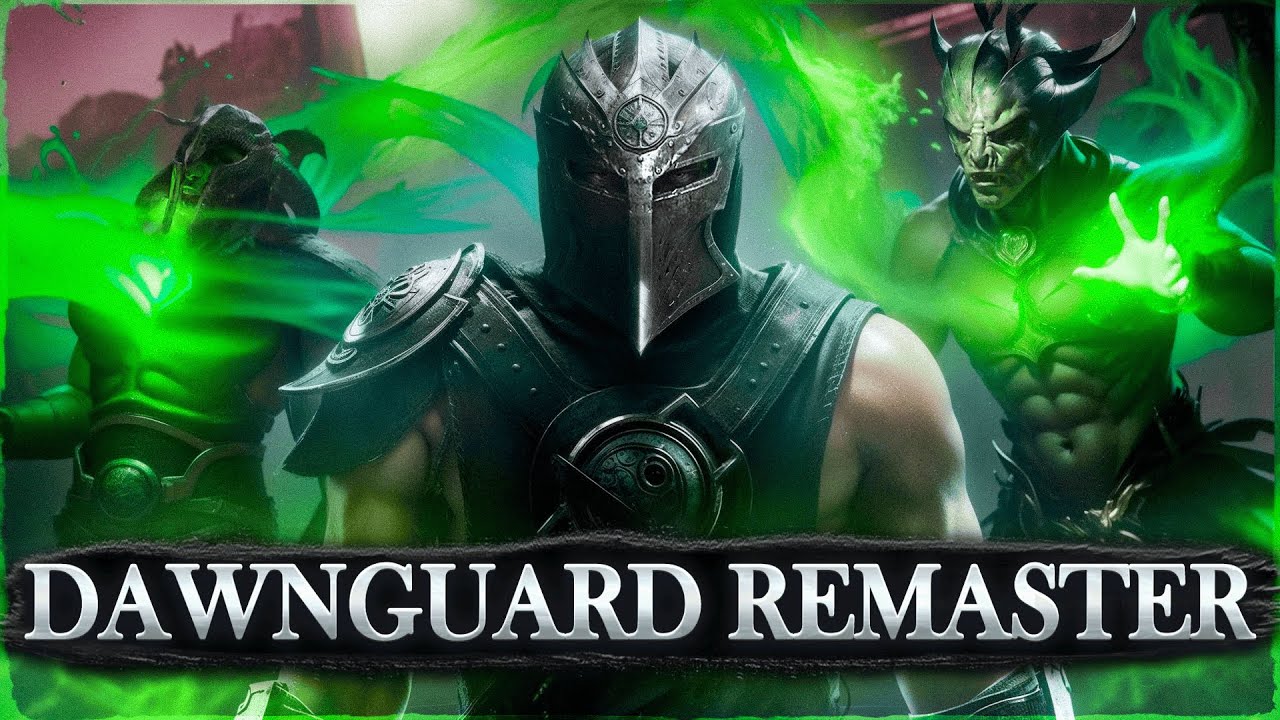 Я ОБНОВИЛ Dawnguard DLC™ для Skyrim, используя 100 модов! | Каким должен был быть Dawnguard!