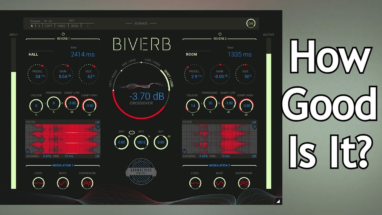 How Good Is It? - Biverb by United Plugins - New Dual Reverb Plugin With A Cool Twist!