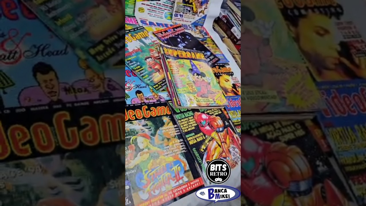 GARIMPO RETRO! VISITEI A BANCA MIKEI - V&Iacute;DEO COMPLETO NO CANAL #retrogamer #retrogaming #retrogames