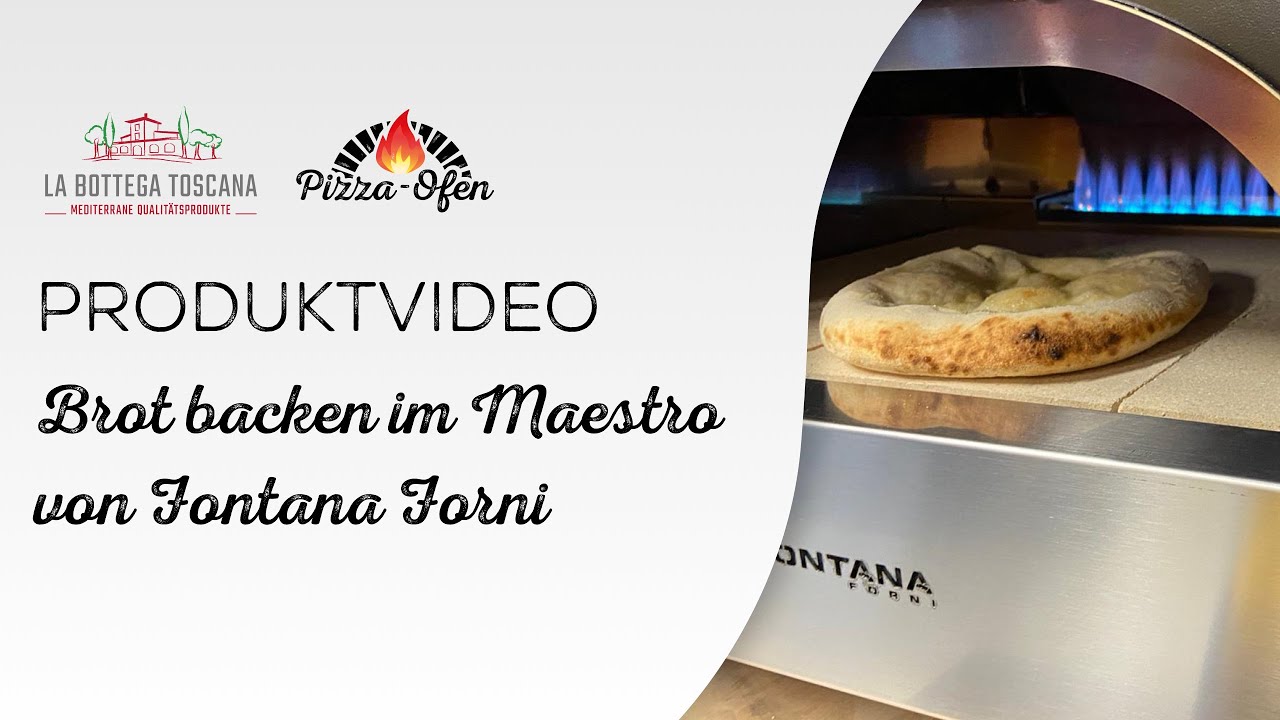 Brot backen im neuen Maestro von Fontana Forni | pizza-ofen.de