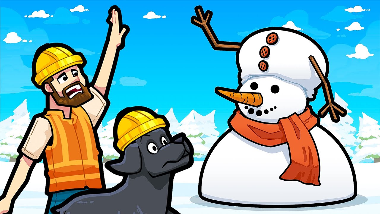 a good snowman is hard to build...