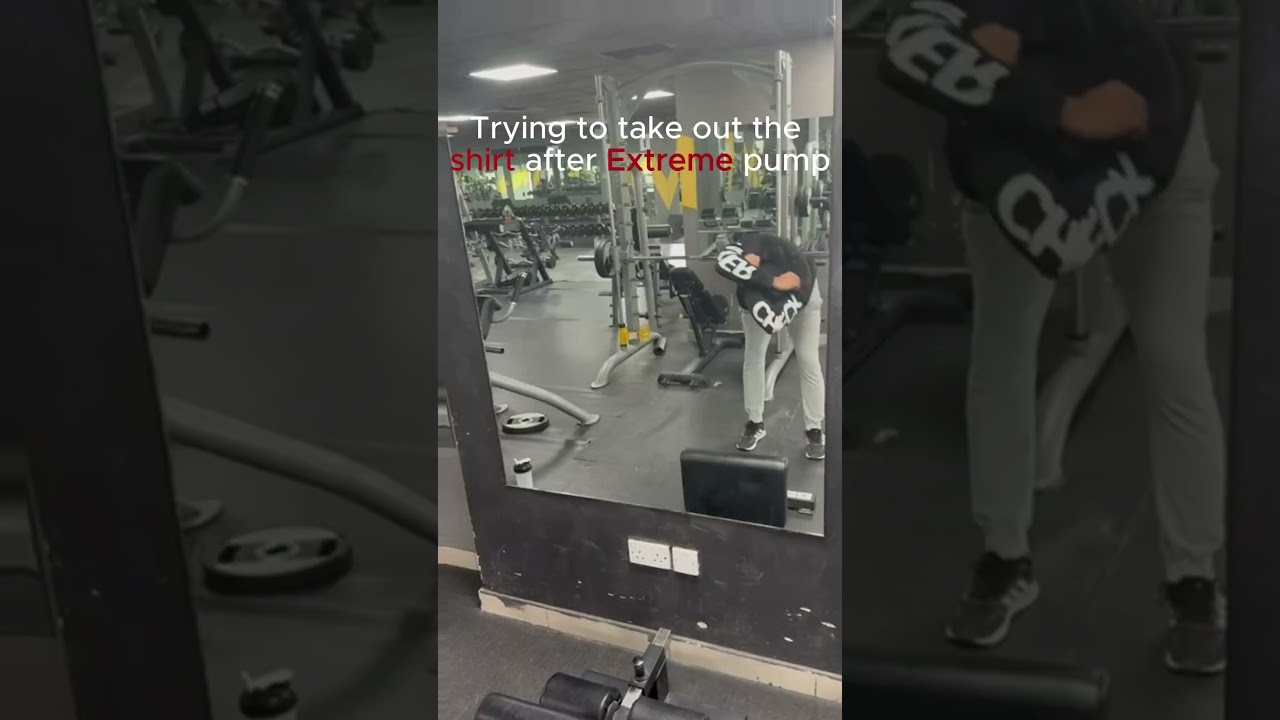 Scenes after extreme pump !! 