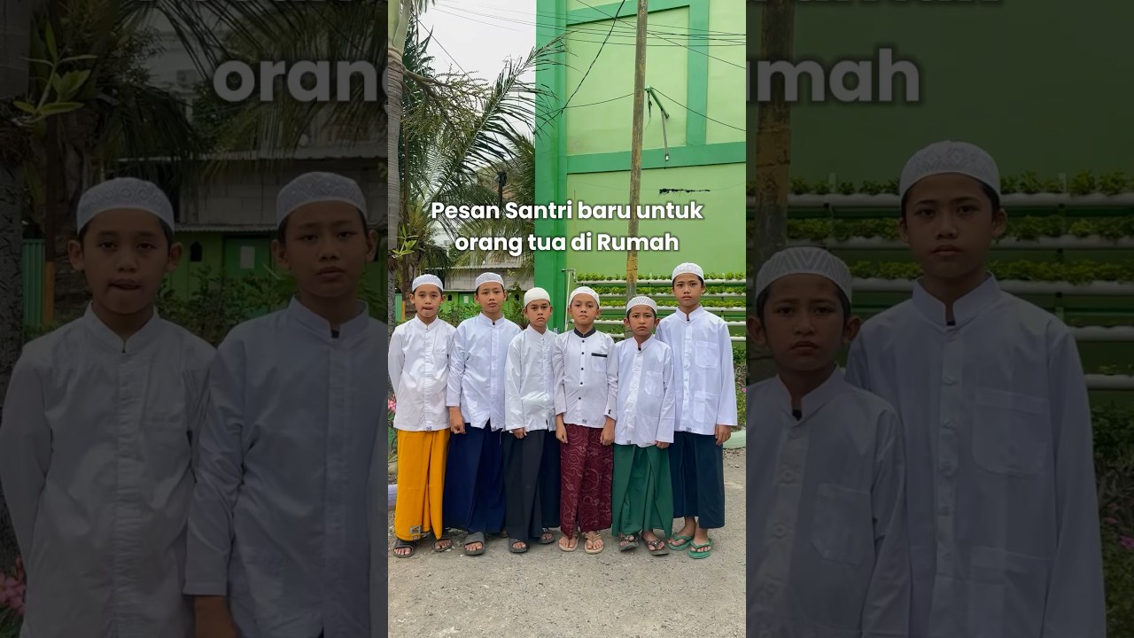 Kamu mau nyampein apa buat orang tua kamu? 