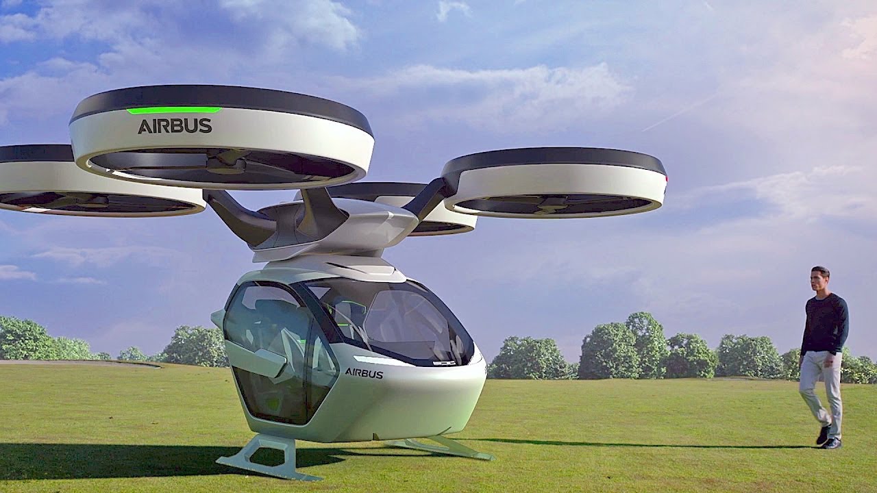 PopUp Flying Car Future Transportation System In 2050🌏⚡