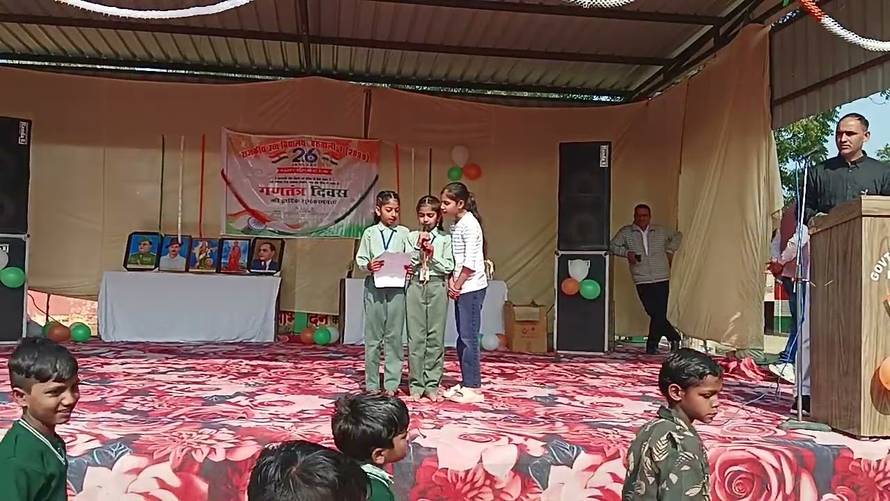 बरूवाली -1st गांव में 26 जनवरी गणतंत्र दिवस पर सरपंच साहब के लिए स्पेशल सॉन्ग बनाया बच्चों ने ❤️❤️❤️