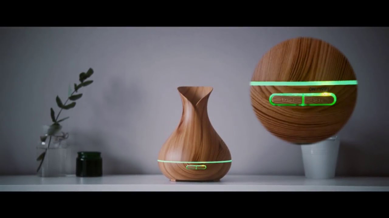 Smart Wifi Wireless Essential Oil Ultrasonic Diffuser With Alexa Google App Voice Control 400ml
