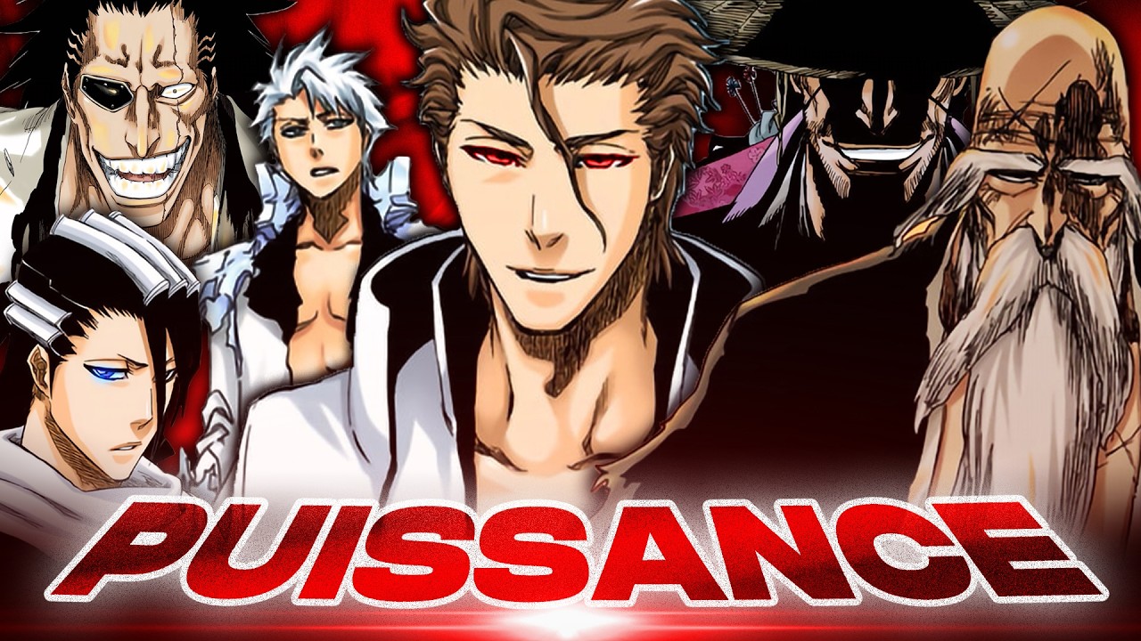 Voici les plus puissants de BLEACH (Aizen, Urahara, Byakuya, Zaraki)