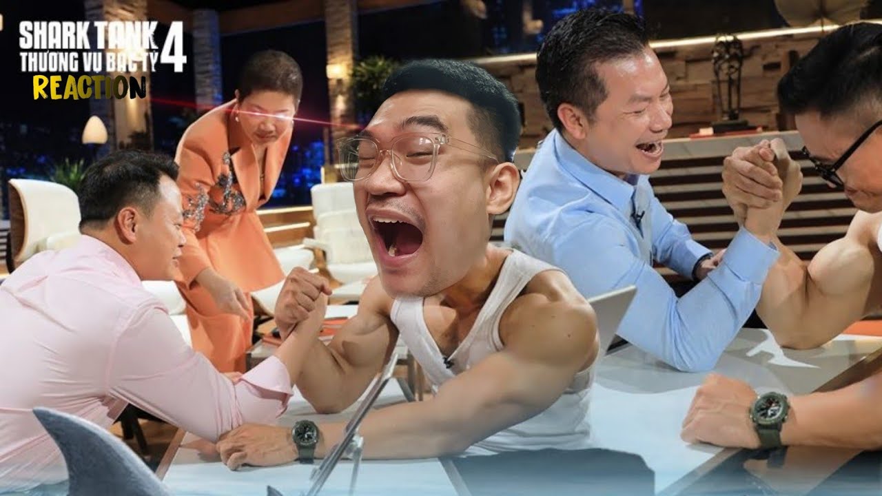 REACTION Shark Tank Việt Nam mùa 4 | Kiện Tướng Thể Hình Lên Gọi Vốn | SmallGym x Phan Bao Long