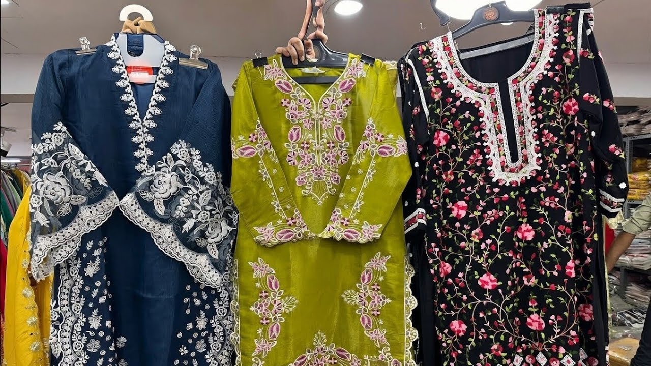 आधी से आधी रेट में पाकिस्तानी सूट । ऑर्डर करो COD में । Original pakistani suits market, suit market