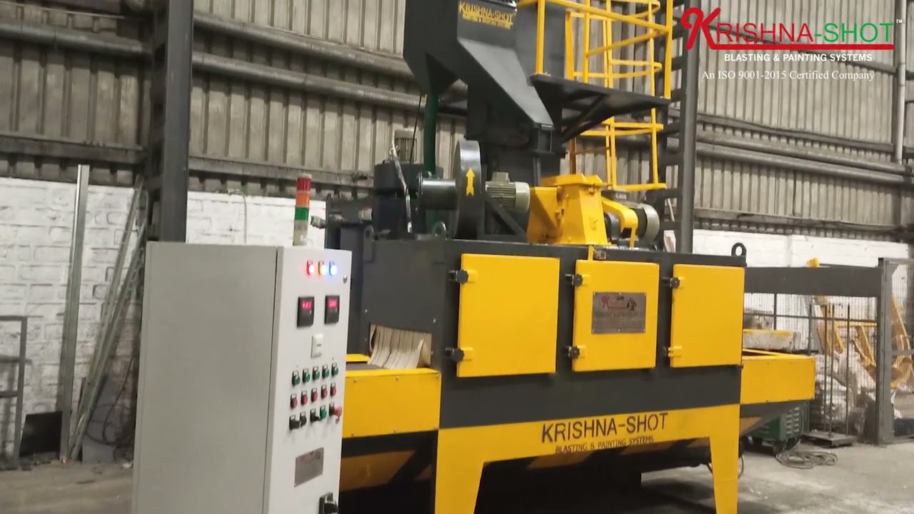 PAVER BLOCK Shot Blasting Machine (PV-600) New Design
