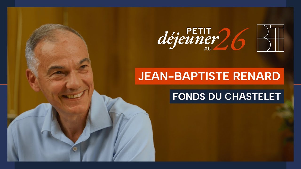 Petit déjeuner au 26 avec Jean-Baptiste Renard