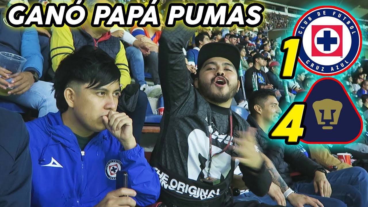 ¡HUMILL4CIÓN PUM4! Reacciones CRUZ AZUL 1-4 PUMAS en el ESTADIO AZTECA