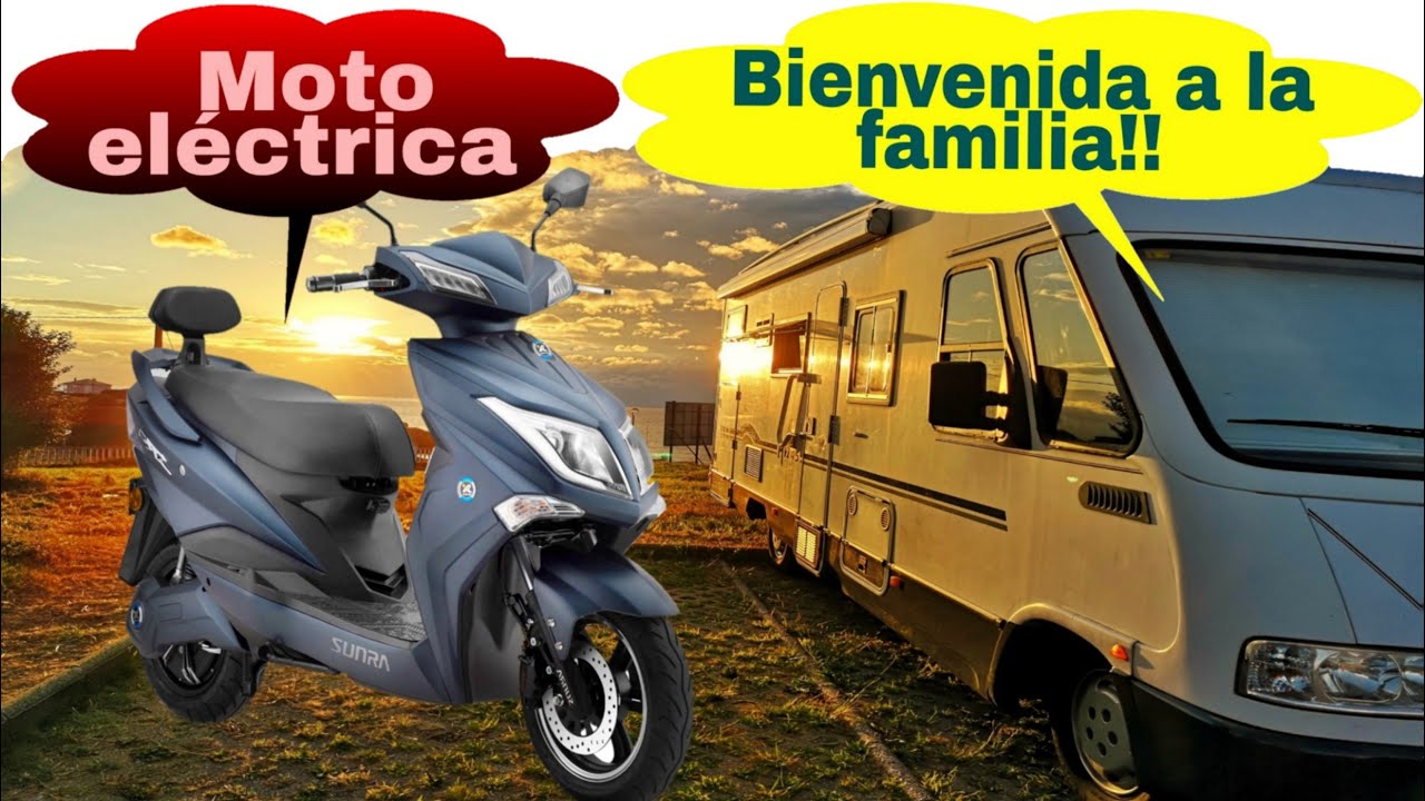 Una MOTO ELÉCTRICA para tu AUTOCARAVANA