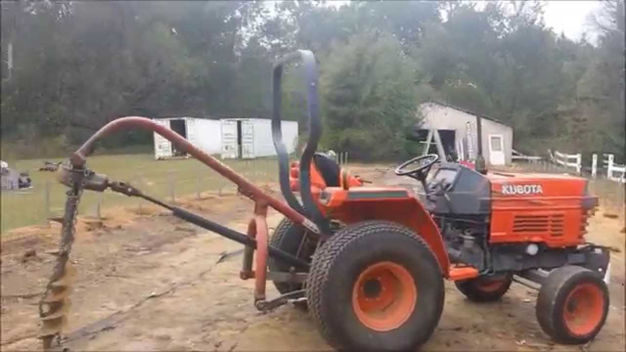 The Snow Arch Greenhouse Build  Part 1,  Foundation & Ground Post