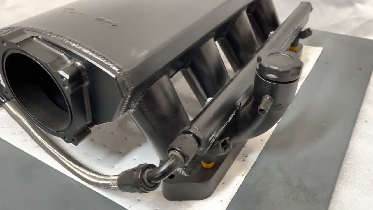 Модификация впускного коллектора Holley Sniper для Hemi