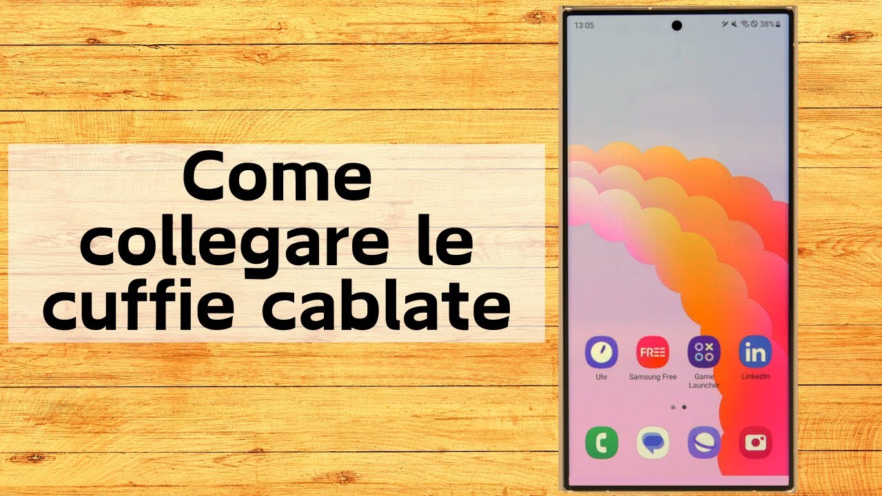Come collegare le cuffie cablate Samsung Galaxy S24 Ultra