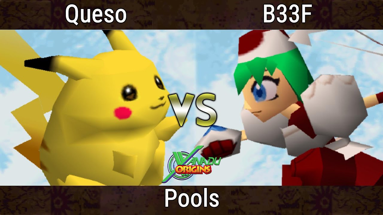 Xanadu Origins - B33f (Marina) Vs. Queso (Pikachu) Smash Remix - SSB64