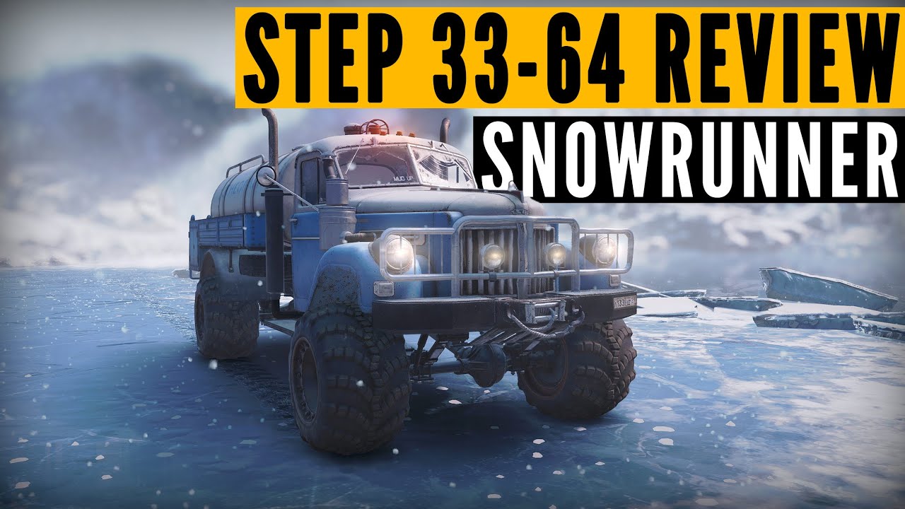 Обзор SnowRunner Step 33-64 «Crocodile»: внедорожник с BITE?