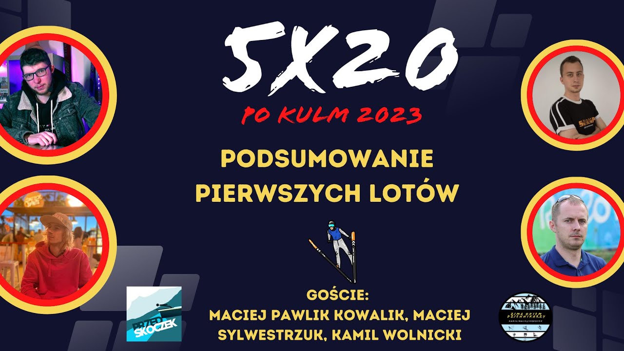 RETRANSMISJA - 5X20 WICHOWSKI, WOLNICKI, PAWLIK-KOWALIK I SYLWESTRZUK PODSUMOWUJĄ LOTY W KULM 2023