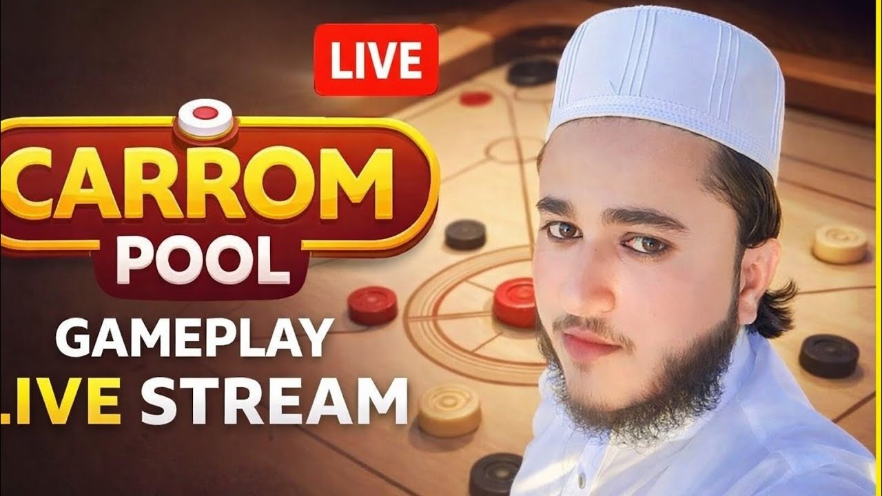 Live Carrom Pool Gameplay 🎯 | Easy Wins & Trick Shots ?