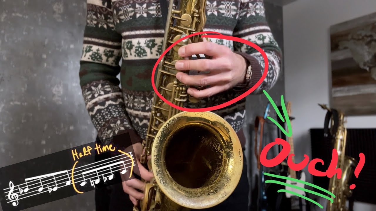 Si tu pratiques ton saxophone, fais attention à ce geste.