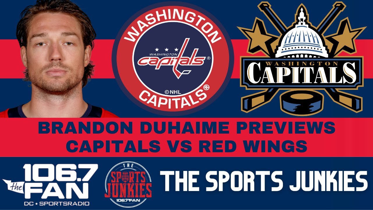 Capitals vs Red Wings Preview | Sports Junkies