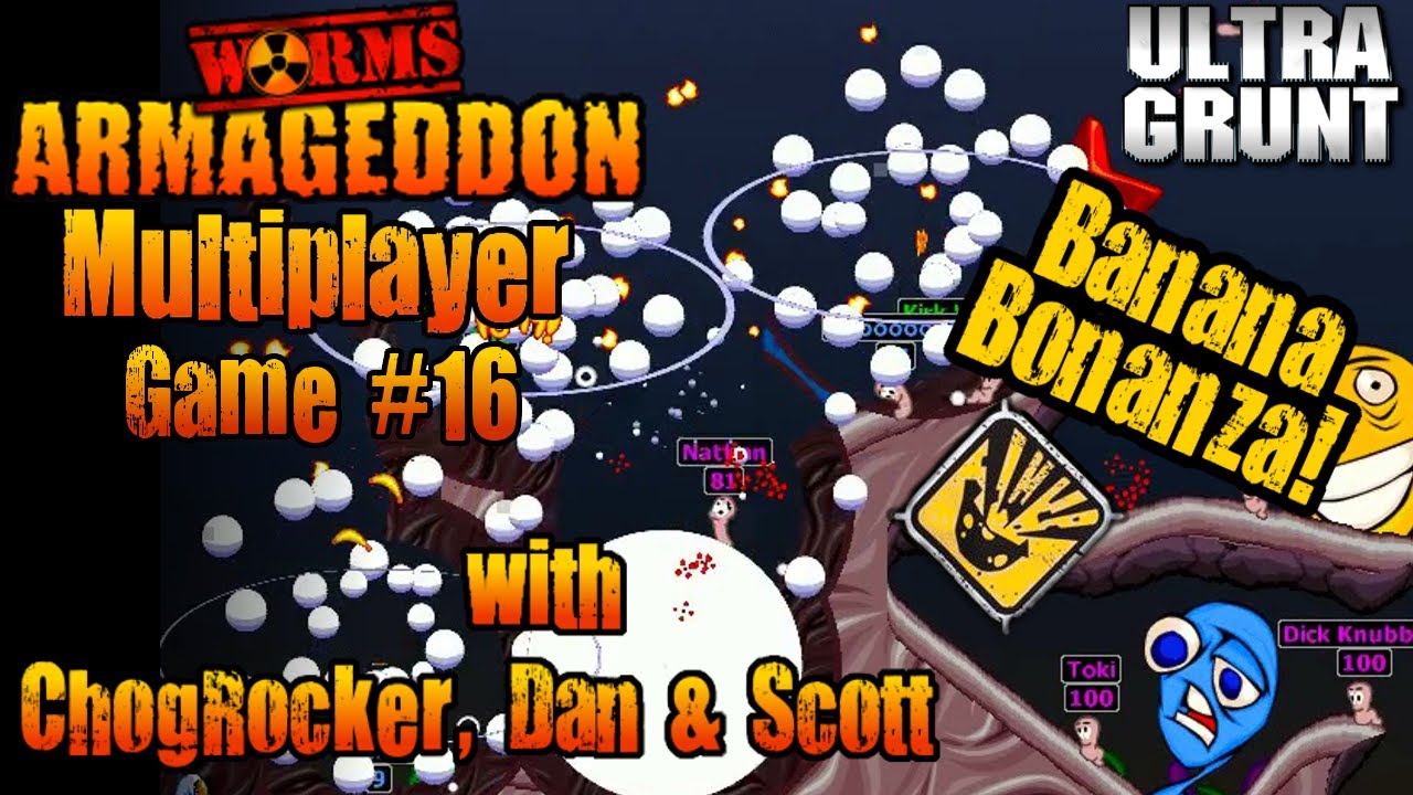 Worms Armageddon Multiplayer Online - Game #16