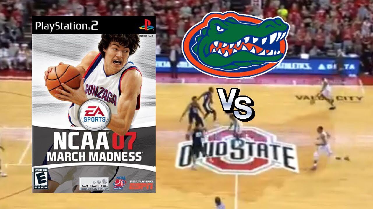 NCAA March Madness 07 - Playstation 2 - Florida vs Ohio State