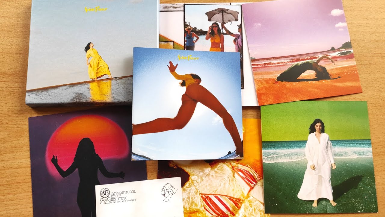 Lorde - Solar Power / no cd box set unboxing /