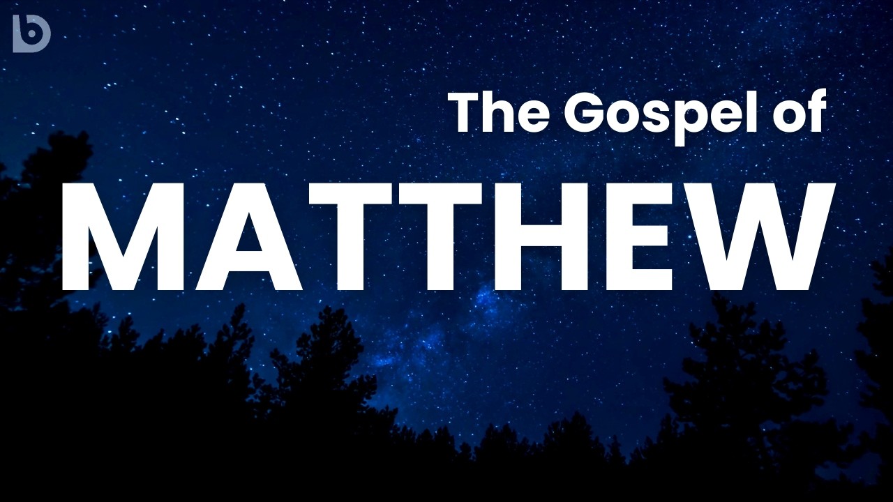 Fall Asleep to The Gospel of Matthew Like Never Before | Bible Audio for Sleep